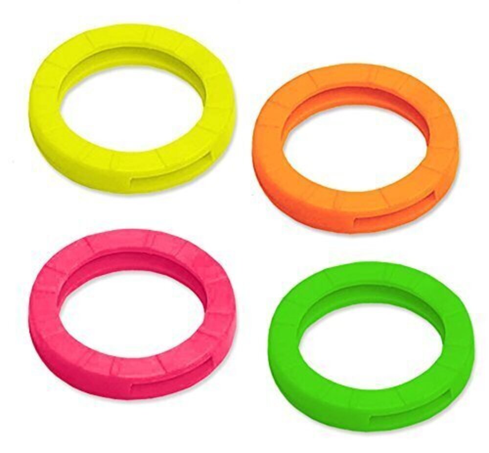 4444 Large Key Identifiers, 150 Per Box, Assorted Neon Colors 16617